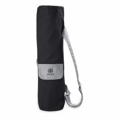 Gaiam Yoga Mat Bag Black Grey