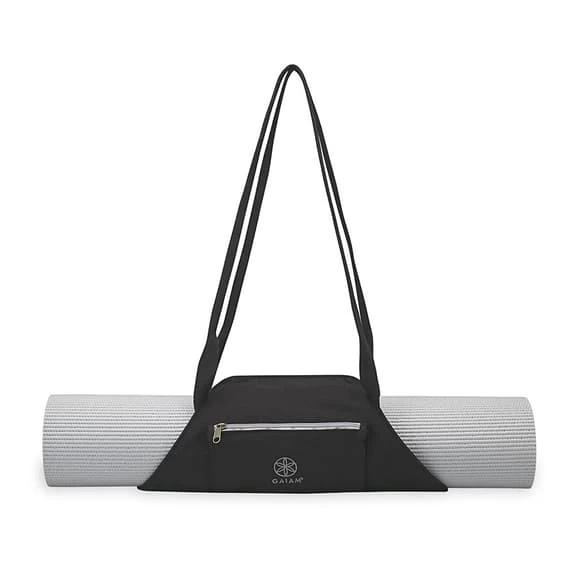 Mat Bag Gaiam On The Go Black 3 Mat Bag Gaiam On The Go Black