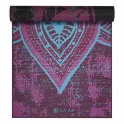 Mat Gaiam Reversible Be Free 6 Mm Lilac Blue 12 Mat Gaiam Reversible Be Free 6 Mm Lilac Blue -Sports Comprehensive gam 62031 005