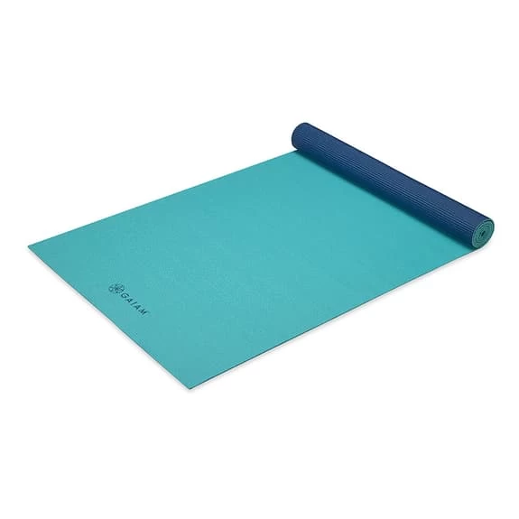 Mat Gaiam 2-Colour 4 Mm Turquoise Blue 3 Mat Gaiam 2-Colour 4 Mm Turquoise Blue