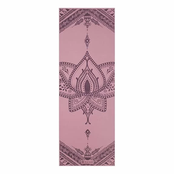 Gaiam Premium Reversible Inner 6 Mm Mat Pink Lilac 3 Gaiam Premium Reversible Inner 6 Mm Mat Pink Lilac