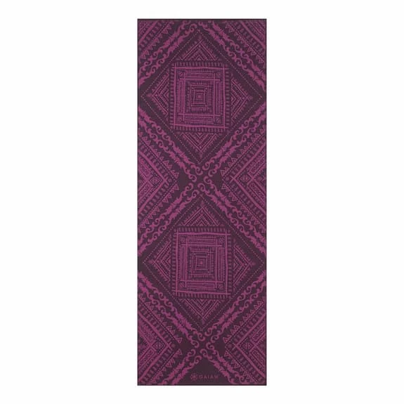 Gaiam Premium Reversible Inner 6 Mm Mat Pink Lilac 4 Gaiam Premium Reversible Inner 6 Mm Mat Pink Lilac - Image 2