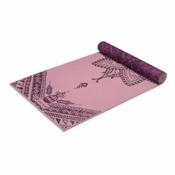 Gaiam Premium Reversible Inner 6 Mm Mat Pink Lilac 12 Gaiam Premium Reversible Inner 6 Mm Mat Pink Lilac -Sports Comprehensive gam 62279 005
