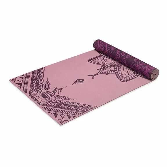 Gaiam Premium Reversible Inner 6 Mm Mat Pink Lilac 7 Gaiam Premium Reversible Inner 6 Mm Mat Pink Lilac - Image 5