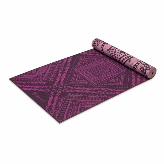 Gaiam Premium Reversible Inner 6 Mm Mat Pink Lilac 8 Gaiam Premium Reversible Inner 6 Mm Mat Pink Lilac - Image 6
