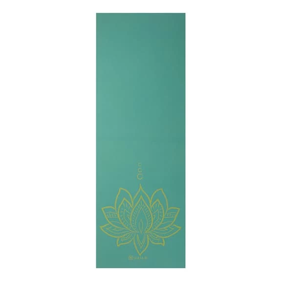 Mat Gaiam Reversible Lotus 6 Mm Blue Green 6 Mat Gaiam Reversible Lotus 6 Mm Blue Green - Image 4