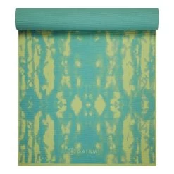 Mat Gaiam Reversible Lotus 6 Mm Blue Green 12 Mat Gaiam Reversible Lotus 6 Mm Blue Green -Sports Comprehensive gam 62344 005