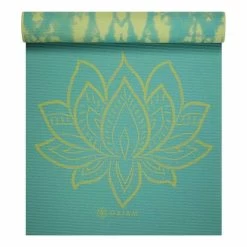 Mat Gaiam Reversible Lotus 6 Mm Blue Green 13 Mat Gaiam Reversible Lotus 6 Mm Blue Green -Sports Comprehensive gam 62344 006