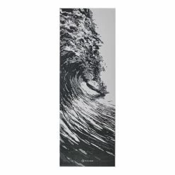 Sports Comprehensive 20 Gaiam Reversible Spiral Motion Yoga 6 Mm Mat Black Grey