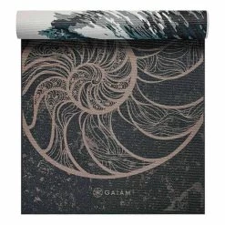 Gaiam Reversible Spiral Motion Yoga 6 Mm Mat Black Grey 10 Gaiam Reversible Spiral Motion Yoga 6 Mm Mat Black Grey -Sports Comprehensive gam 62435 003