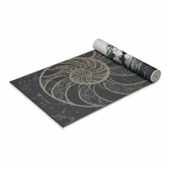 Gaiam Reversible Spiral Motion Yoga 6 Mm Mat Black Grey 12 Gaiam Reversible Spiral Motion Yoga 6 Mm Mat Black Grey -Sports Comprehensive gam 62435 005