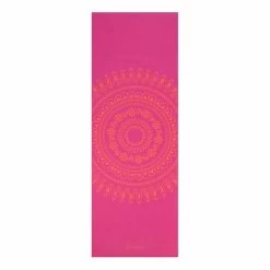 Gaiam Brigth Marrakesh Premium Yoga 6 Mm Mat Pink Orange