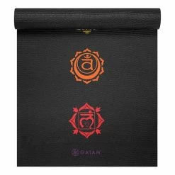 Gaiam Chakra Premium 6 Mm Mat Black