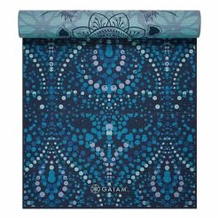 Mat Gaiam Reversible Mystic Sky 6 Mm Blue -Sports Comprehensive gam 62899 004