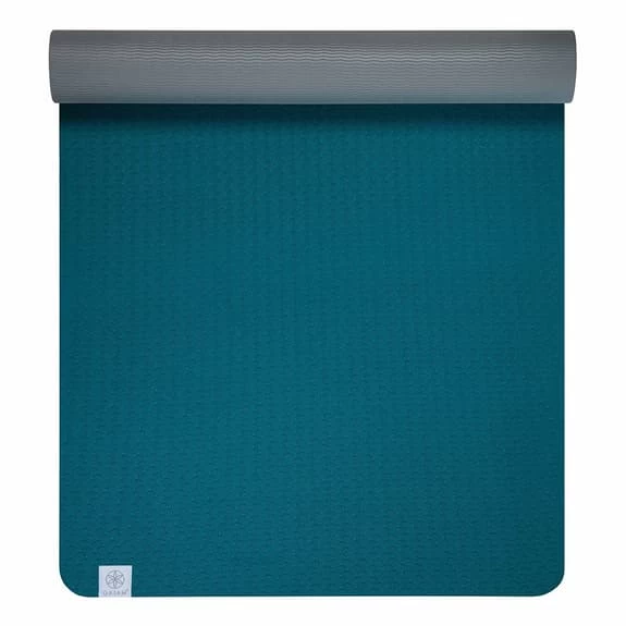 Gaiam Eco TPE Performance 6 Mm Mat Turquoise Blue 4 Gaiam Eco TPE Performance 6 Mm Mat Turquoise Blue - Image 2