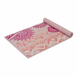 Gaiam Classic Bohemian Rose 4 Mm Mat Orange Pink -Sports Comprehensive gam 63413 003