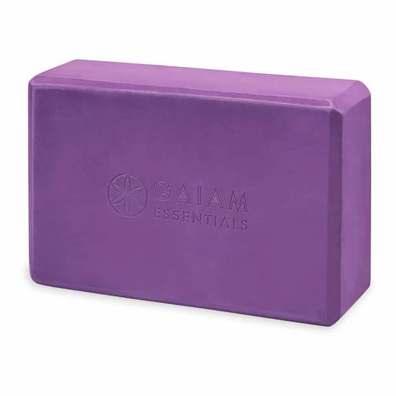 Gaiam Essentials Yoga Block Lilac 3 Gaiam Essentials Yoga Block Lilac