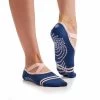 Gaiam Grippy Yoga Indigo Non-Slip Socks Navy Blue Light Pink Women 1 Gaiam Grippy Yoga Indigo Non-Slip Socks Navy Blue Light Pink Women -Sports Comprehensive gam 63635 001