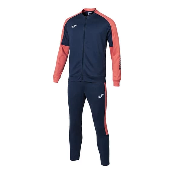 Joma ECO Championship Tracksuit Dark Blue Salmon Orange Kids 3 Joma ECO Championship Tracksuit Dark Blue Salmon Orange Kids
