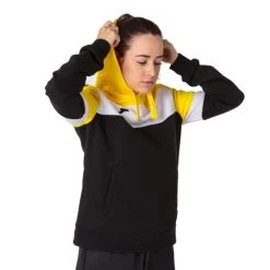 Joma Crew IV Hooded Sweatshirt Black White Yellow Women 13 Joma Crew IV Hooded Sweatshirt Black White Yellow Women -Sports Comprehensive jma 901042.109 006