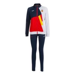 Joma Tokio 2020 Paseo COE Tracksuit White Navy Blue Red Women