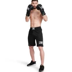 Shorts Leone 1947 Boxing Flag Black White -Sports Comprehensive lne ab2271 005