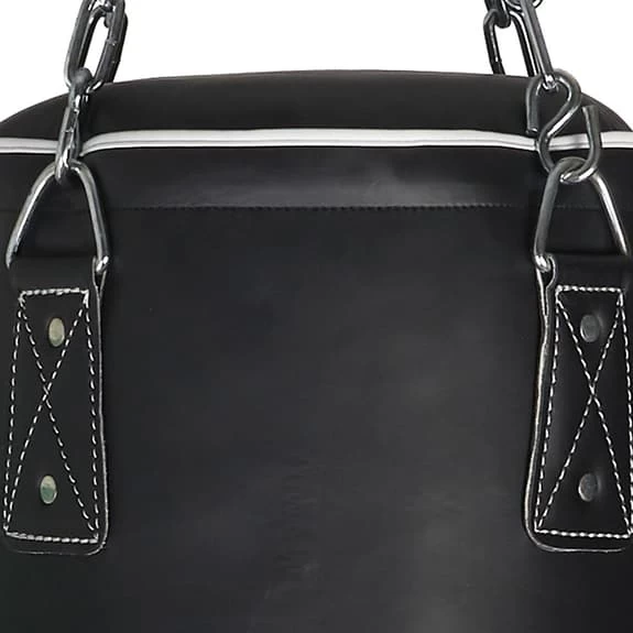 Leone 1947 Basic Long Punching Bag Black White 4 Leone 1947 Basic Long Punching Bag Black White - Image 2