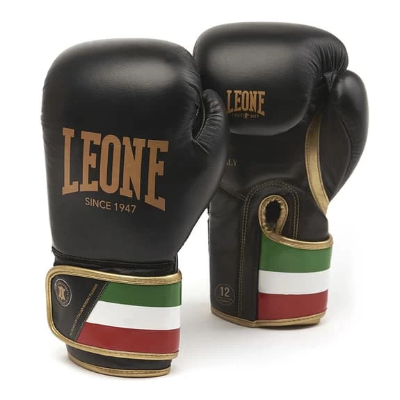 Leone 1947 Italy Gloves Black Gold 3 Leone 1947 Italy Gloves Black Gold