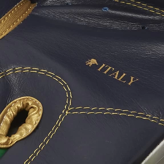 Leone 1947 Italy Gloves White Gold Kids 7 Leone 1947 Italy Gloves White Gold Kids - Image 5