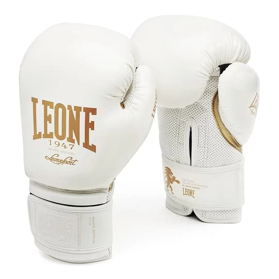 Leone 1947 Black And White Gloves Gold White 3 Leone 1947 Black And White Gloves Gold White