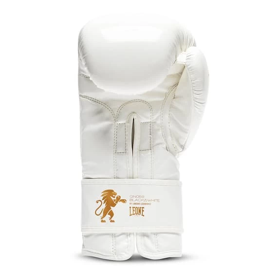 Leone 1947 Black And White Gloves Gold White 5 Leone 1947 Black And White Gloves Gold White - Image 3