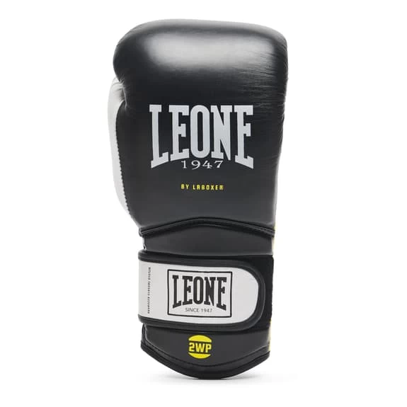 Leone 1947 Boxing Il Tecnico N3 14 Oz Gloves Black Yellow White 4 Leone 1947 Boxing Il Tecnico N3 14 Oz Gloves Black Yellow White - Image 2