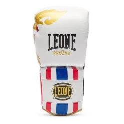 Leone 1947 Thai Style 10 Oz Gloves White Red Blue 9 Leone 1947 Thai Style 10 Oz Gloves White Red Blue -Sports Comprehensive lne gn1144 10oz 002 1