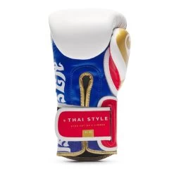 Leone 1947 Thai Style 10 Oz Gloves White Red Blue 11 Leone 1947 Thai Style 10 Oz Gloves White Red Blue -Sports Comprehensive lne gn1144 10oz 004 1