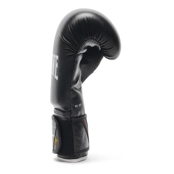 Leone 1947 Boxing Flag Style 16 Oz Gloves Black White 7 Leone 1947 Boxing Flag Style 16 Oz Gloves Black White - Image 5