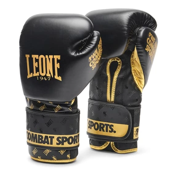 Leone 1947 DNA 14 Oz Gloves Black Gold 3 Leone 1947 DNA 14 Oz Gloves Black Gold