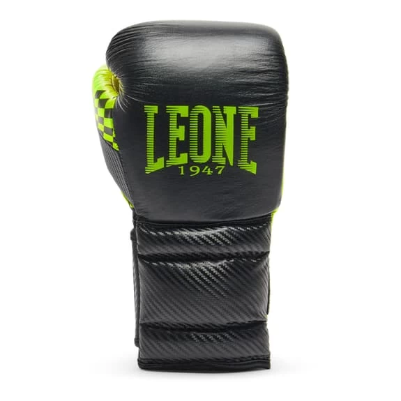 Gloves Leone 1947 Carbon 22 12 Oz Black Green 4 Gloves Leone 1947 Carbon 22 12 Oz Black Green - Image 2
