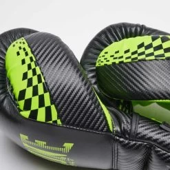 Gloves Leone 1947 Carbon 22 12 Oz Black Green 13 Gloves Leone 1947 Carbon 22 12 Oz Black Green -Sports Comprehensive lne gn2221 10oz 006
