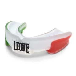 Leone 1947 Top Guard Mouthguard White Green Red
