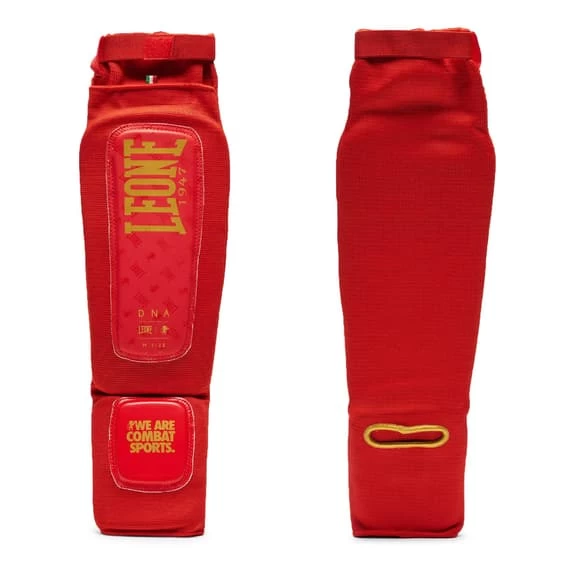 Shin Pads Leone 1947 DNA Red Gold 3 Shin Pads Leone 1947 DNA Red Gold