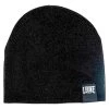 Leone 1947 Glossy Beanie Black White Women -Sports Comprehensive lne x2704h5k02 09 001