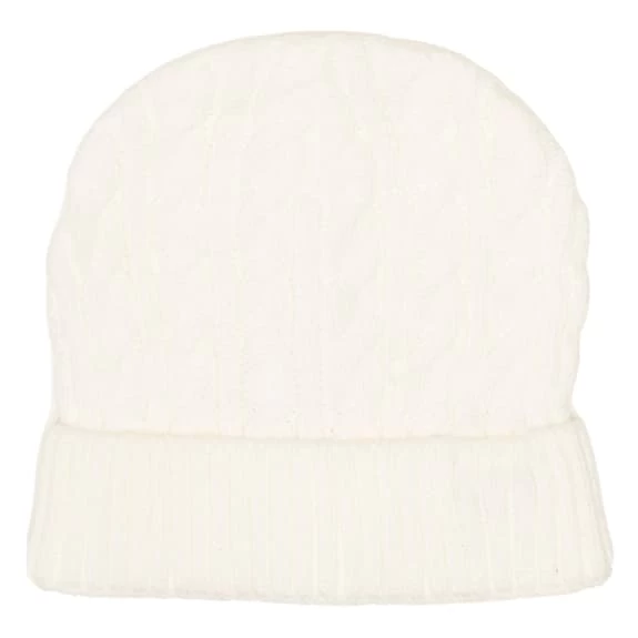 Leone 1947 Knitted Tricot Beanie White Women 4 Leone 1947 Knitted Tricot Beanie White Women - Image 2