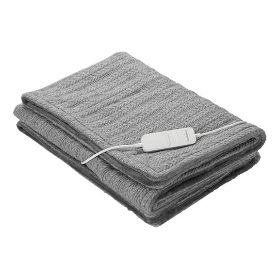Medisana HB 680 Knitted Electric Blanket Grey 3 Medisana HB 680 Knitted Electric Blanket Grey