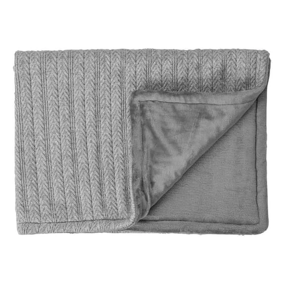 Medisana HB 680 Knitted Electric Blanket Grey 5 Medisana HB 680 Knitted Electric Blanket Grey - Image 3