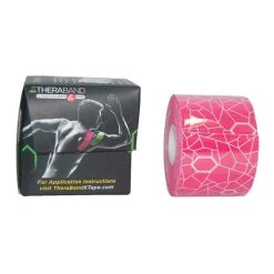 Thera-Band Muscle Tape Kinesiology Tape Standard 5cmx5m Pink