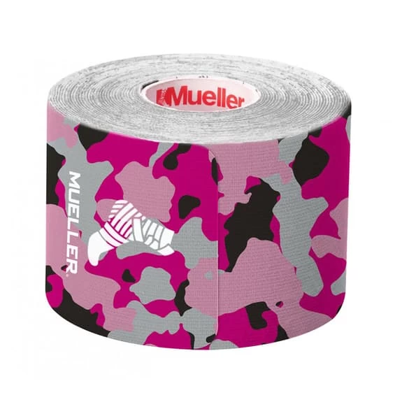 Mueller Kinesiology Pre-Cut Muscle Tape Camouflage Pink (20 Pack) 3 Mueller Kinesiology Pre-Cut Muscle Tape Camouflage Pink (20 Pack)