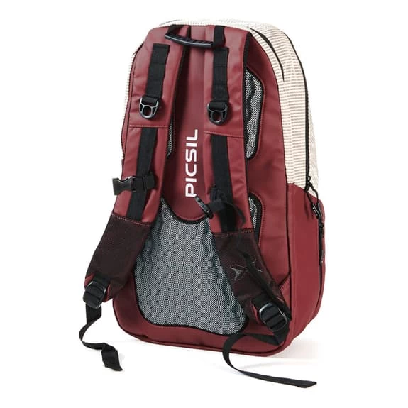 Picsil Urban 28L Backpack Maroon White 4 Picsil Urban 28L Backpack Maroon White - Image 2