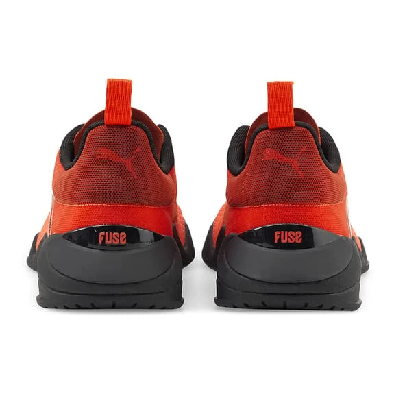 Puma Fuse 2.0 Trainers Black Orange 4 Puma Fuse 2.0 Trainers Black Orange - Image 2