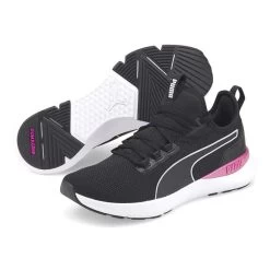 Puma Pure XT Stardust Trainers Black Pink Women