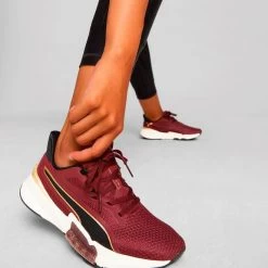 Puma PWRFrame TR Deco Glam Shoes Dark Red Black Women 13 Puma PWRFrame TR Deco Glam Shoes Dark Red Black Women -Sports Comprehensive pum 37697902 006